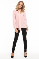 Bluza cu funda Model 121277 Tessita roz