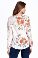 Bluza cu imprimeu floral Model 123646 Colett bej