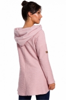 Bluza cu guler inalt Model 134538 BE roz