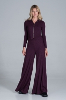 Bluza mulata cu fermoar Model 157523 Figl violet