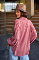 Koszula Damska Model BRO 0150 Pink - Roco Fashion roz