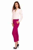 Pantaloni eleganti Model 118961 Cabba roz