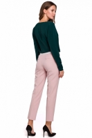 Pantaloni office Model 138678 Makover roz