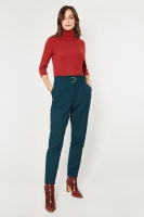 Pantaloni de dama model 150167 Click Fashion verde