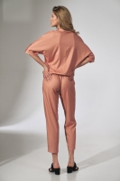 Pantaloni capri Model 151817 Figl portocaliu