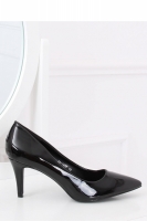 Pantofi cu toc subtire (stiletto) model 139736 Inello negru