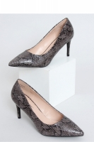 Pantofi cu toc subtire (stiletto) model 151955 Inello negru