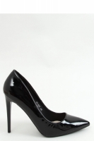 Pantofi cu toc subtire (stiletto) model 155194 Inello negru
