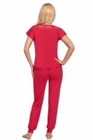 Pijama model 147536 Donna rosu