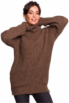 Helanca iarna tricot Model 134748 BE Knit maro