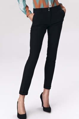 Pantaloni de dama model 142052 Nife negru