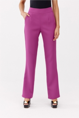 Pantaloni de dama model 180744 Roco Fashion violet