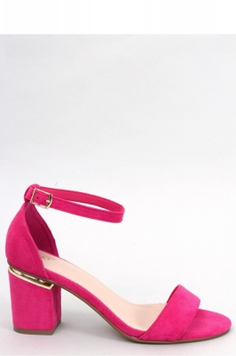 Sandale cu toc model 177849 Inello roz