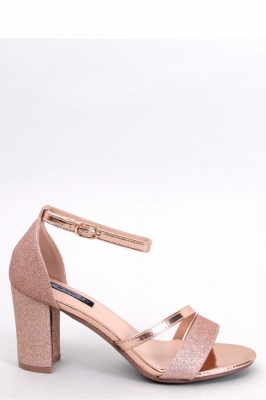 Sandale cu toc model 179917 Inello roz