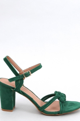 Sandale cu toc model 196057 Inello verde