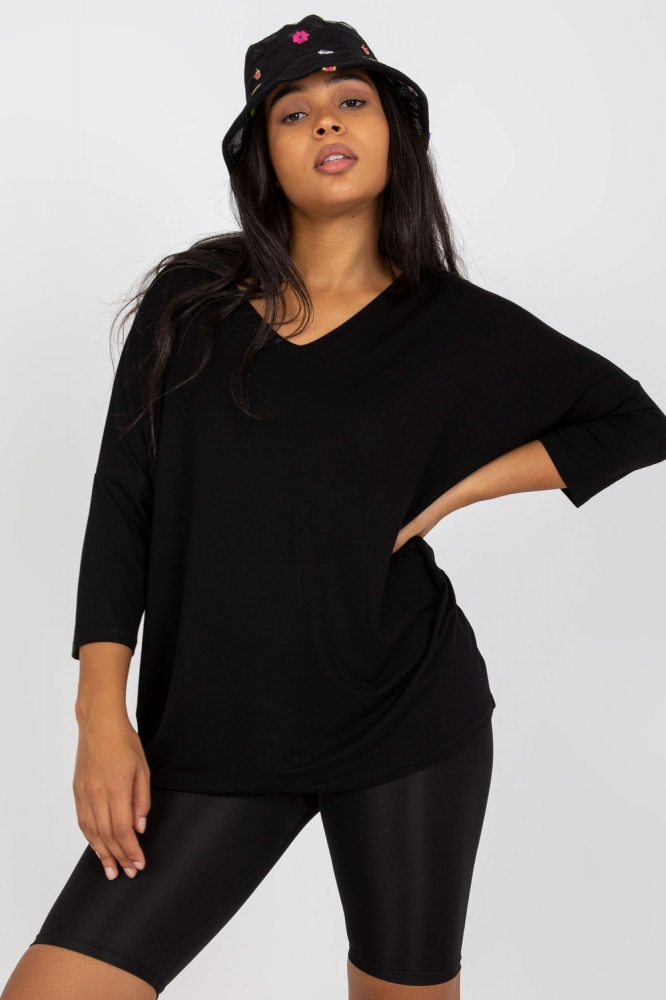 Bluza marime plus model 169109 Relevance negru