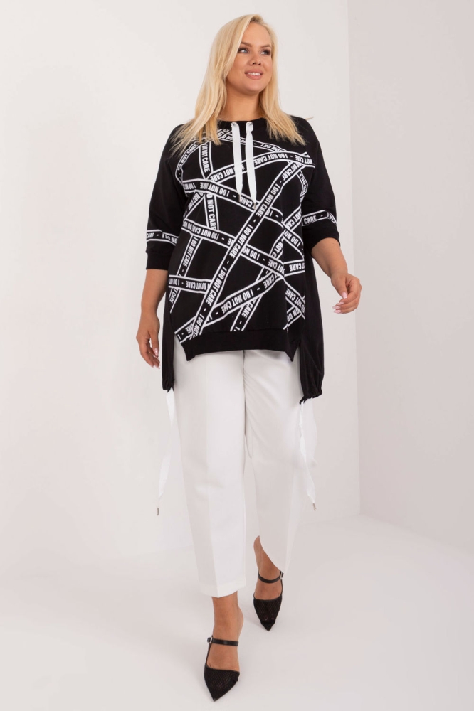 Bluza marime plus model 201845 Relevance negru