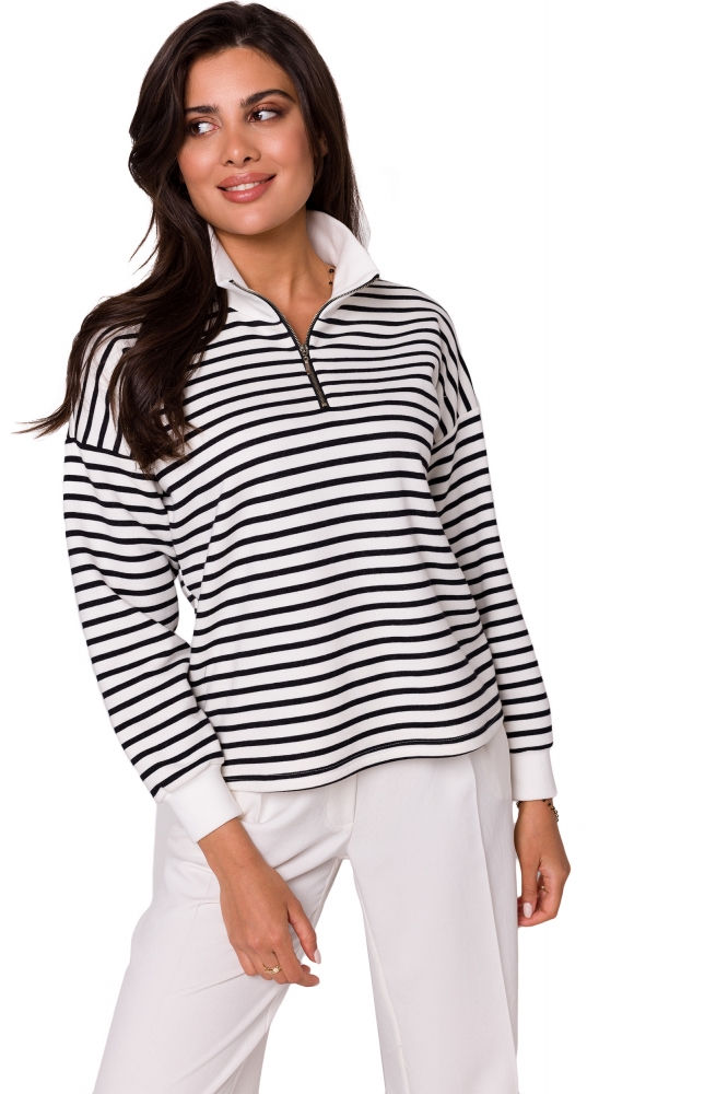 Bluza model 177992 BeWear alb
