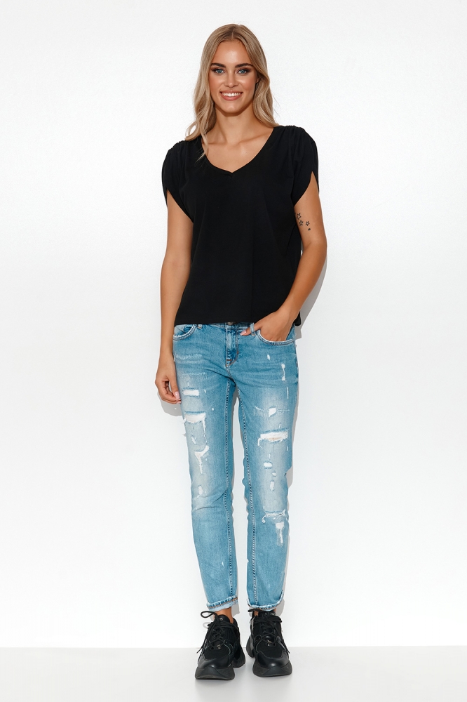 Bluza model 178331 Makadamia negru