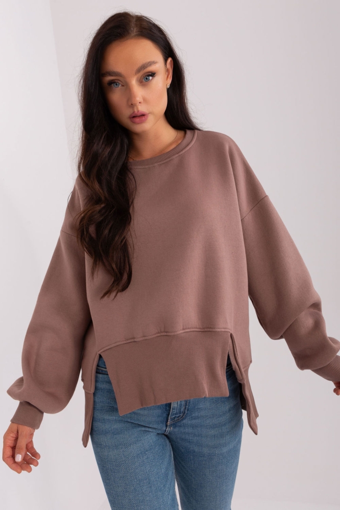 Bluza model 186080 Ex Moda maro