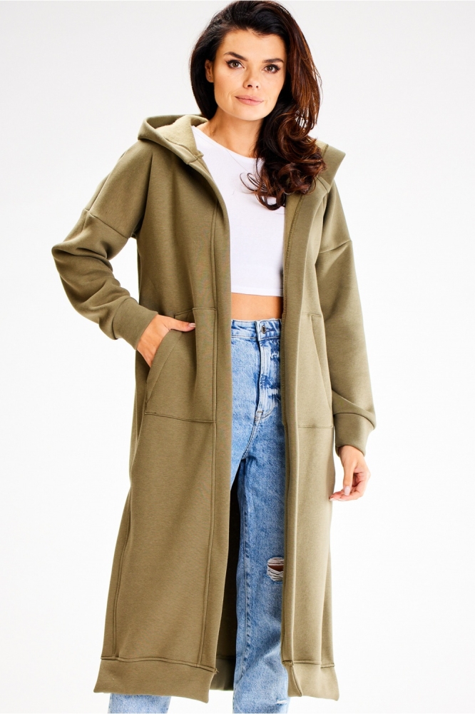 Bluza model 187126 awama verde