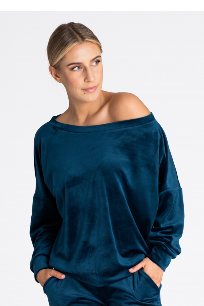 Bluza model 189287 Figl albastru
