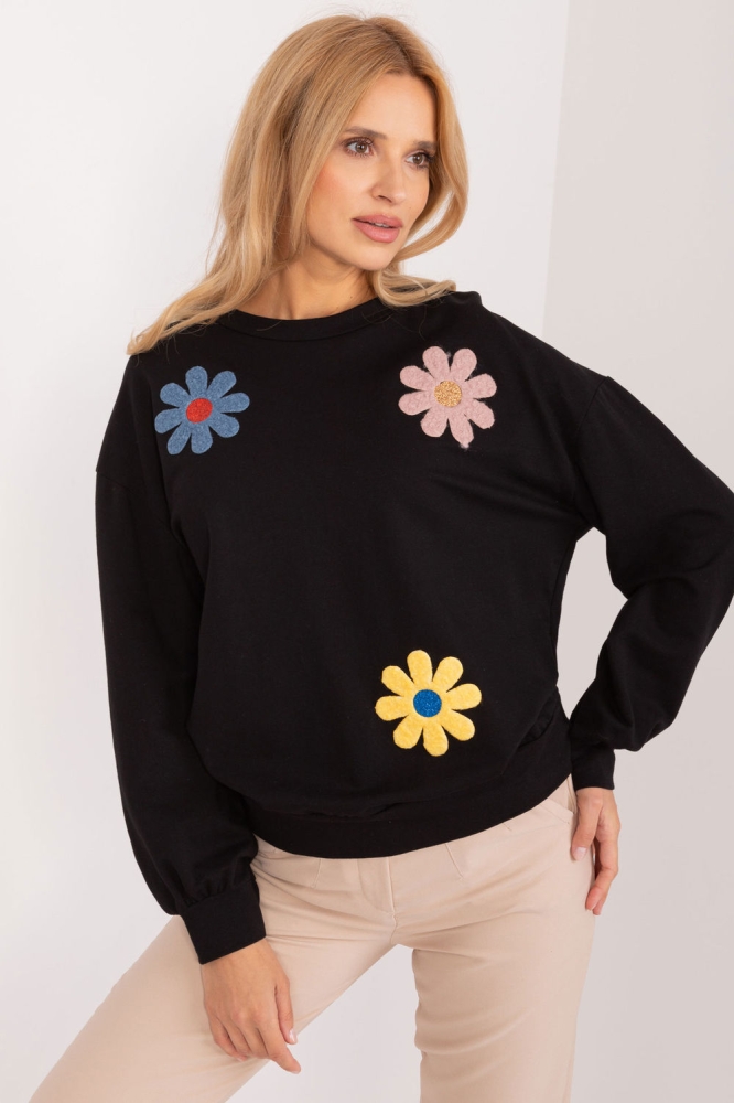 Bluza model 193344 Italy Moda negru