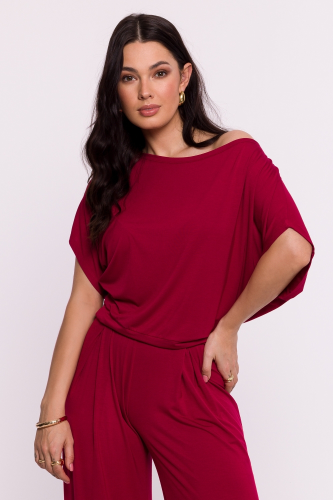 Bluza model 193668 BeWear rosu