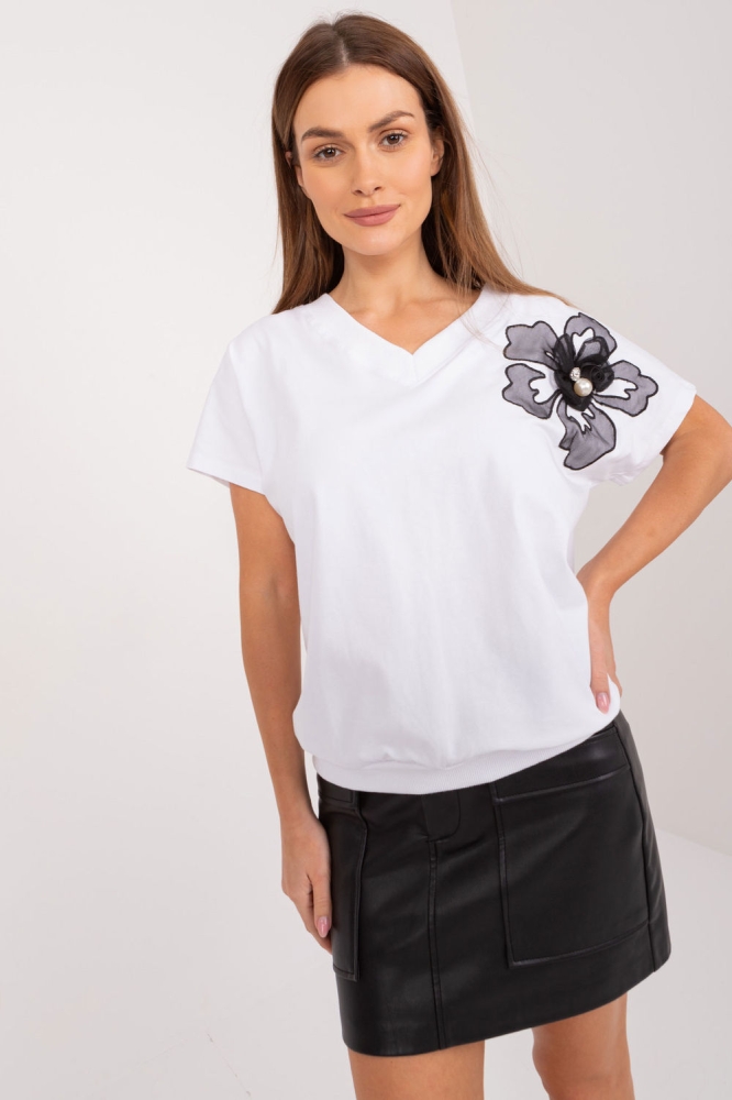 Bluza model 195771 BFG alb