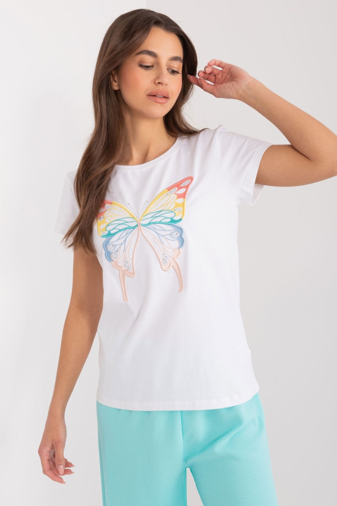 Bluza model 195777 BFG alb