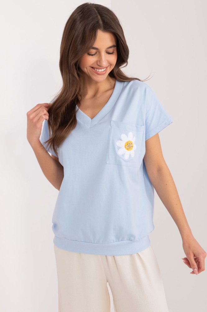 Bluza model 195808 Rue Paris albastru