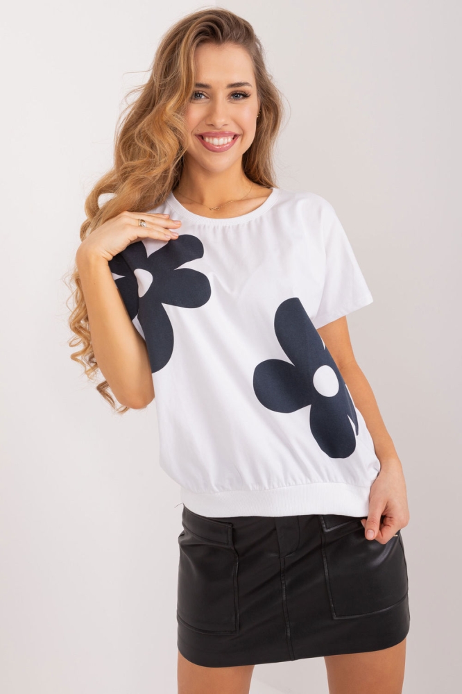 Bluza model 195814 Rue Paris alb