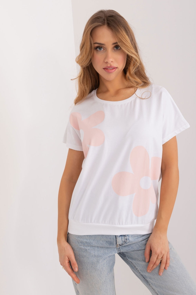 Bluza model 195815 Rue Paris alb