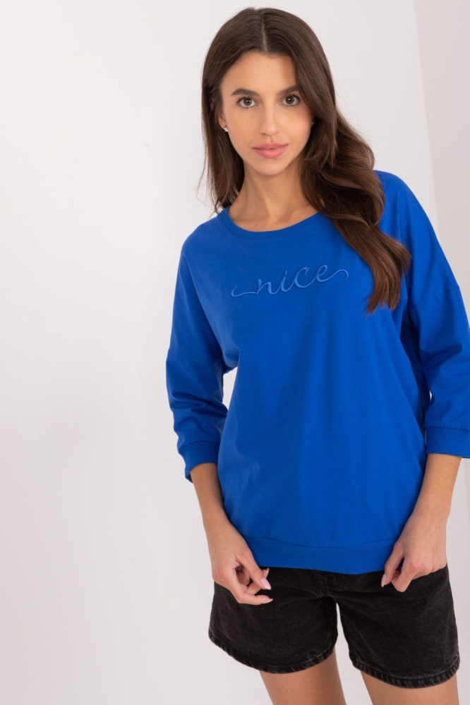 Bluza model 197453 Relevance albastru