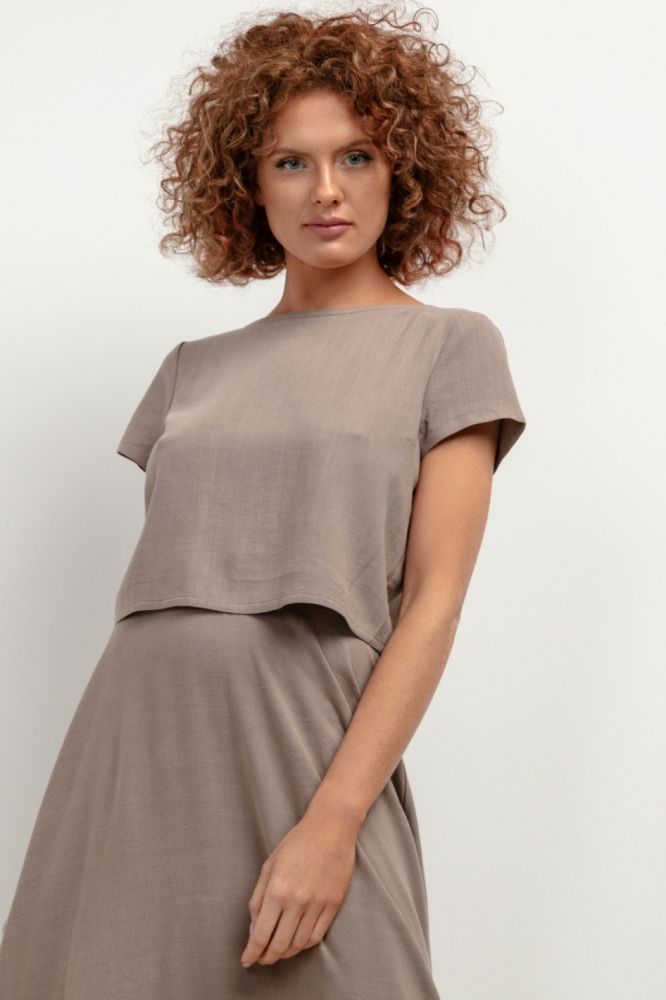 Bluza model 198539 Tessita maro