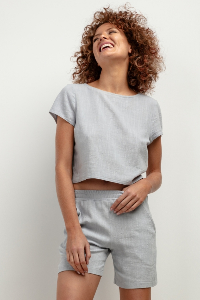 Bluza model 198540 Tessita gri