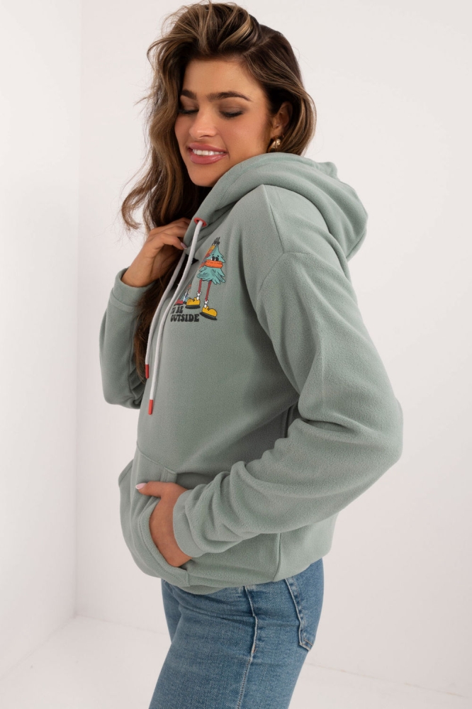 Bluza model 199215 Sublevel verde