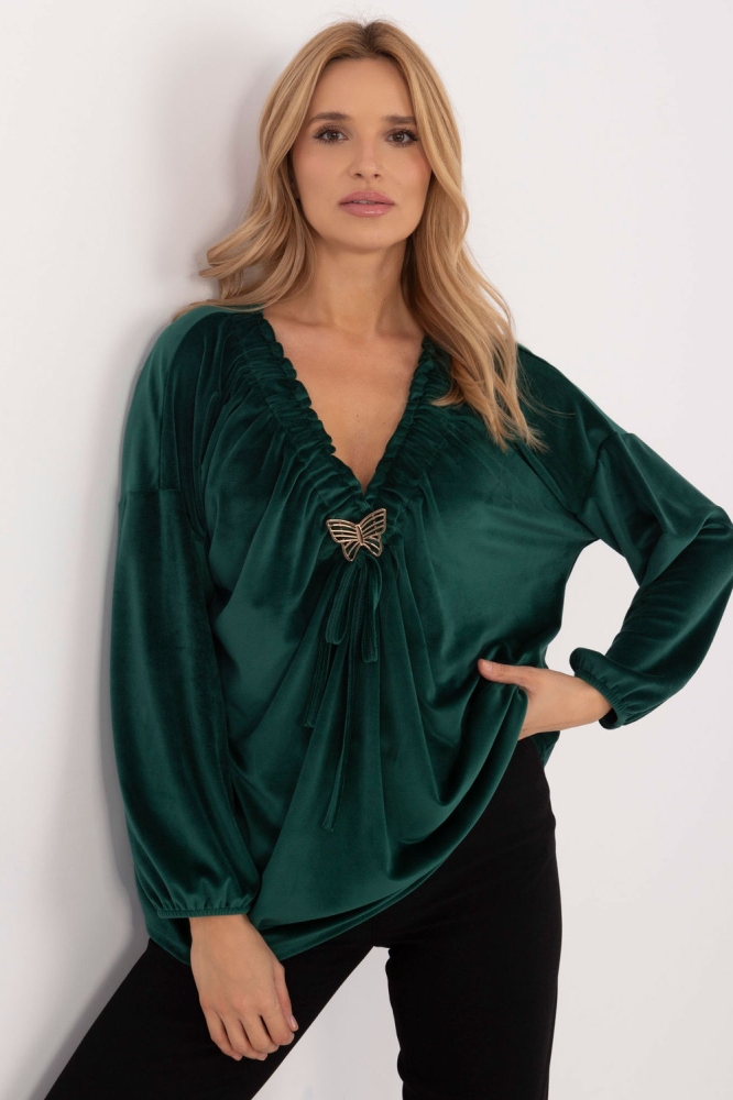 Bluza model 202020 Italy Moda verde
