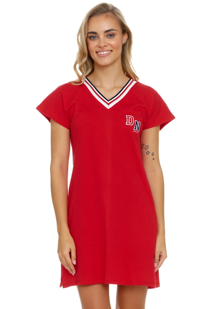 Camasa de noapte model 180304 Doctor Nap rosu