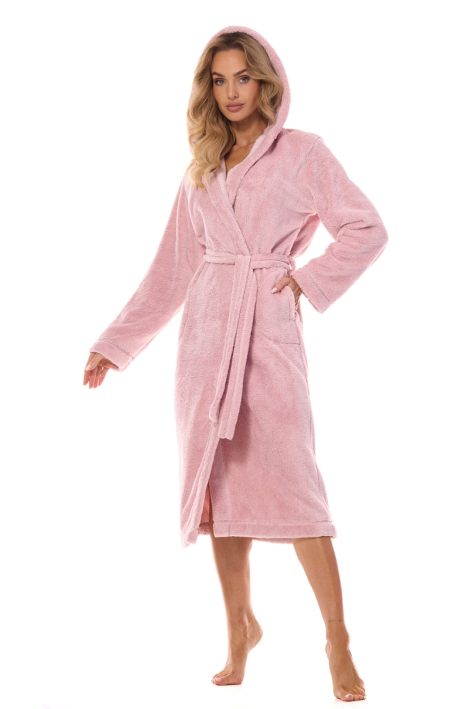 Camasa de noapte model 199375 L&L collection roz