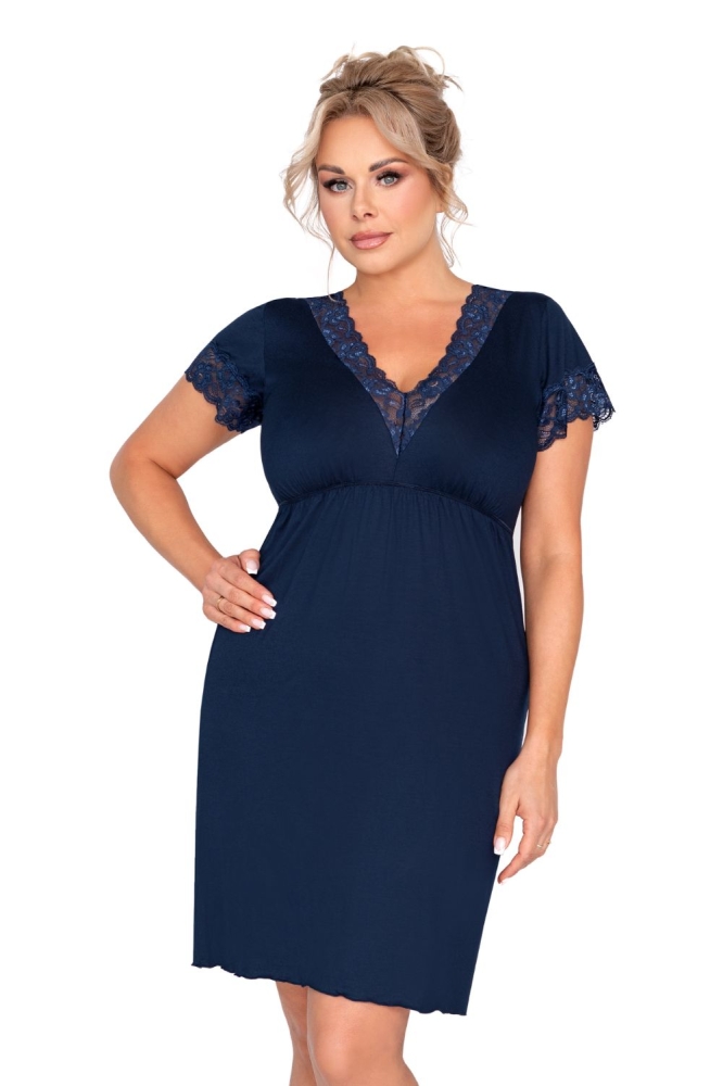 Camasa de noapte model 200236 Donna Bleumarin