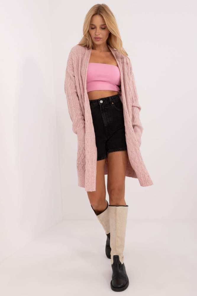 Cardigan model 199516 AT roz
