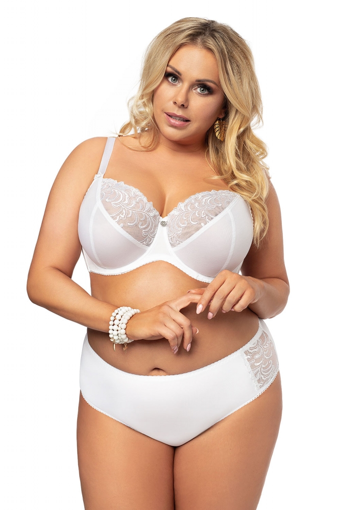 Chiloti model 125482 Gorsenia Lingerie alb