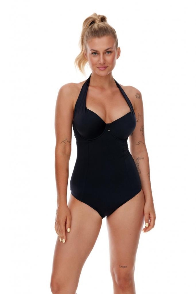 Costum de baie intreg model 197430 Lupo Line negru