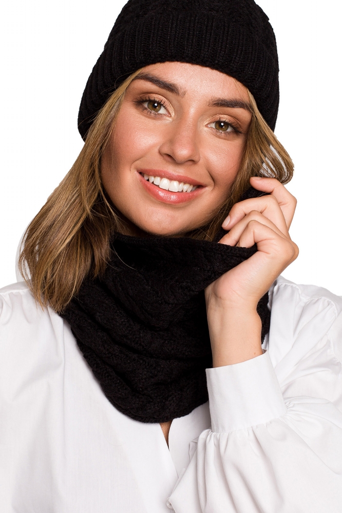 Esarfa Infinity model 157564 BE Knit negru