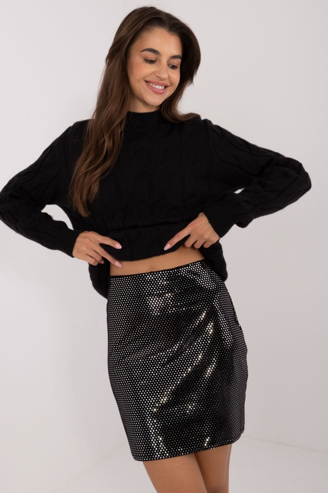 Fusta scurta model 199600 Badu negru