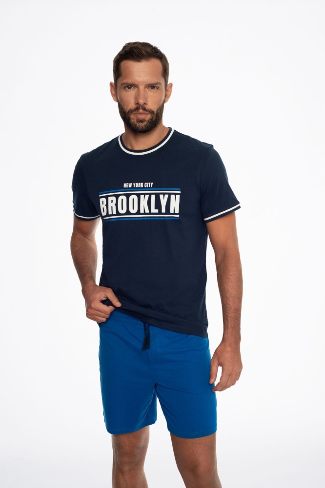 Halat baratesc model 192134 Henderson Bleumarin
