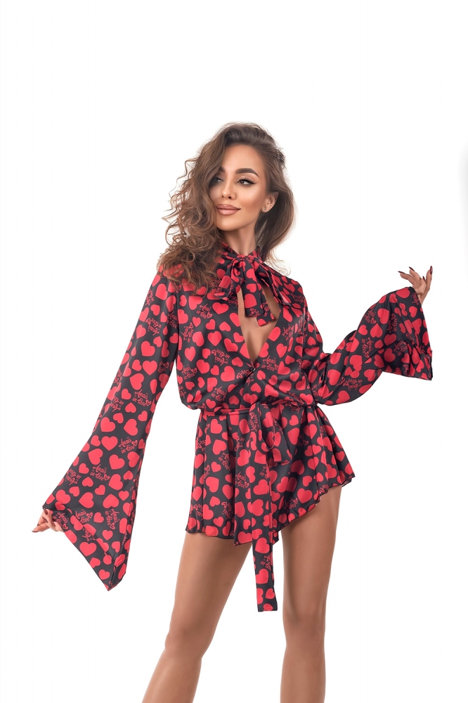 Halate model 181227 Anais rosu