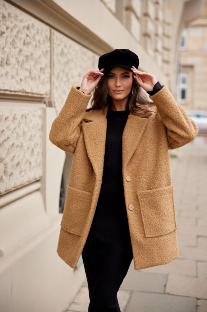 Jacheta model 185283 Roco Fashion maro