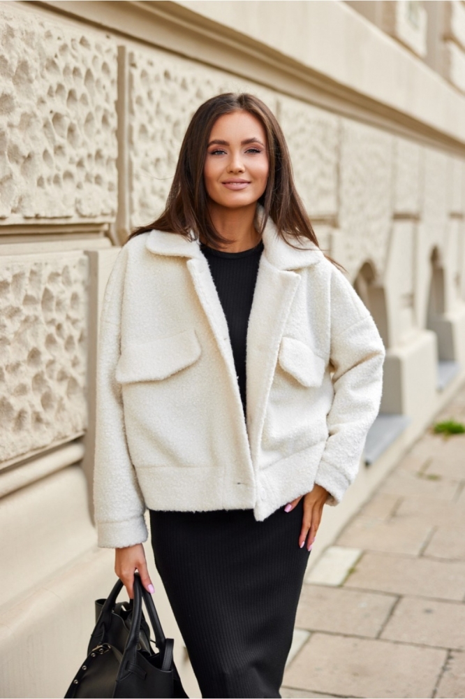 Jacheta model 188237 Roco Fashion bej